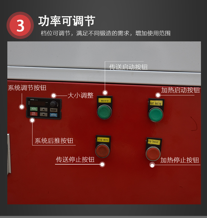 110KW中頻爐鍛造環保爐 鍛造加熱爐 透熱爐 (圖8)